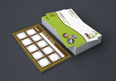 Creative,  unique,  and modern business card design.