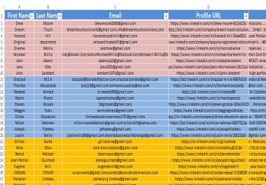 I will do targeted b2b lead generation, linkedin lead generation