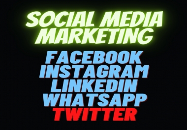 I'm your social media marketing manager you can knock me