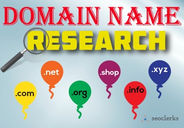 I will research unique domain name for your Business within 24 hours