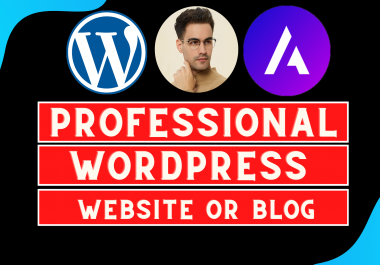 I will make responsive wordpdress website or blog