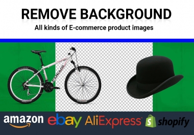 I will remove background of 100 products