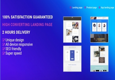 Create awesome wordpress responsive landing page in 2 hours