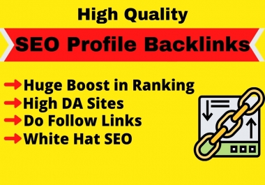 SEO Profile Backlinks on Social Media sites