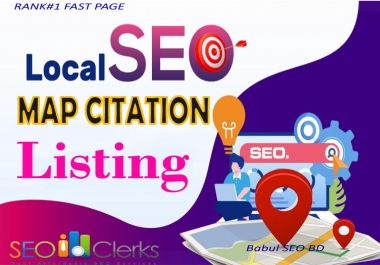 I will create local citation SEO for ranking my business listing