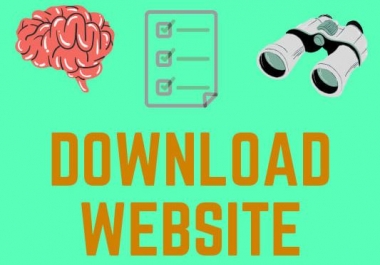 Download Any Website today all files
