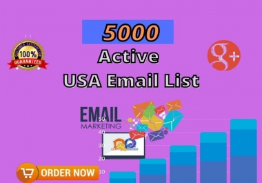 I will create and collection 5k niche targeted USA email list