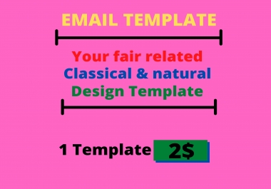 I will present you fair related Classic & natural Design Template