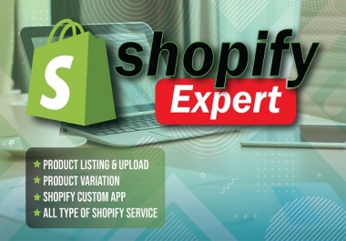I will do stunning proficient shopify product listing