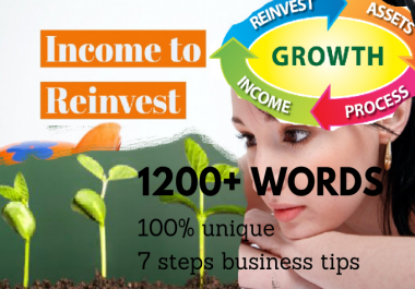 7 Steps business tips for Reinvesting Profits to Grow Your Business