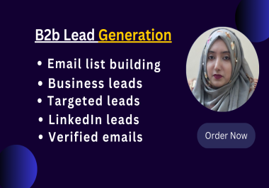 B2b Lead Generation and Data entry work