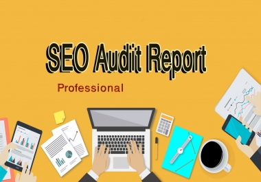 I will do professional SEO audit report