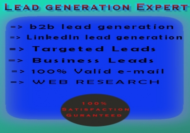 Best lead generation expert for your business