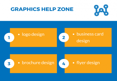 You can design anything about graphics design ex. Business Card,  Logo etc