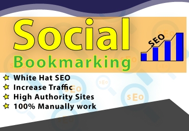 High Quality DoFollow 25 Social Bookmarking manual work