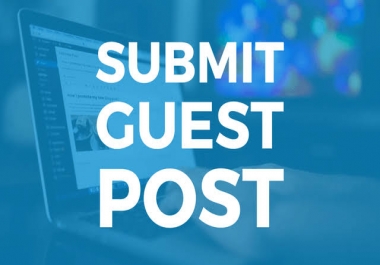 Guest post available on our website DA is 36 and DR is 40