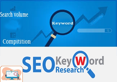I will do Organic SEO keyword research,  top competitor analysis and suggestions