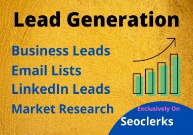 I will collect 50 business leads for your business