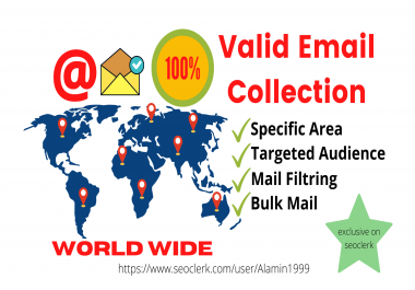 I will collect 1000+ niche targeted email list any location