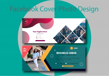 I will design attractive and amazing fb cover image