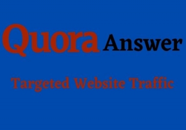 Get Targeted Traffic from 5 HQ Quora Answers