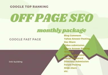 I will do top rank your website on google first page
