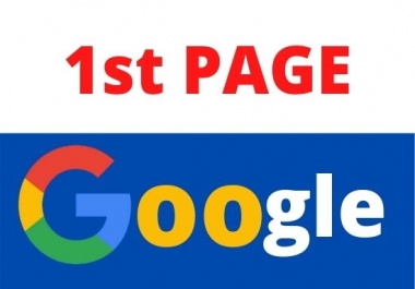 I will offer guaranteed rank your website on google 1st page ranking