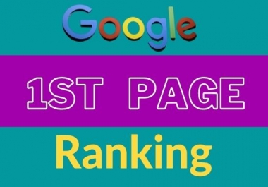 I will guaranteed rank your website on google 1st page ranking