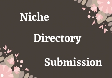 100 Niche Relevant Directory Submissions on High PR Website