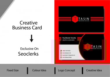 I will design unique business cards