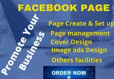 Create and set up SEO optimize FB Business page