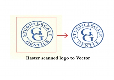 I will Vectorize your logo,  convert jpeg into Vector,  image trace