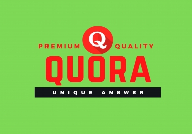 Promote your website with 15 High Quality Quora Answer For Your Targeted Traffic