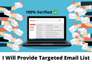 I will provide a list of 5000 targeted emails organically