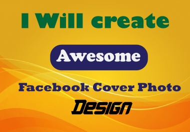 I will design amazing professional Facebook Cover photo design for you.