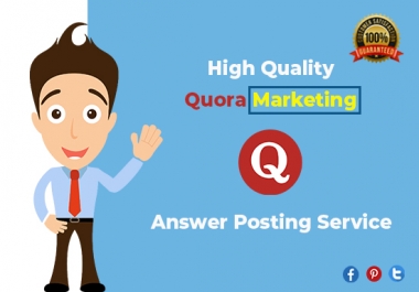 I will provide Guaranteed targeted Traffic with 40 High Quality Quora answers