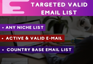 I will collect 200 valid Email For your business