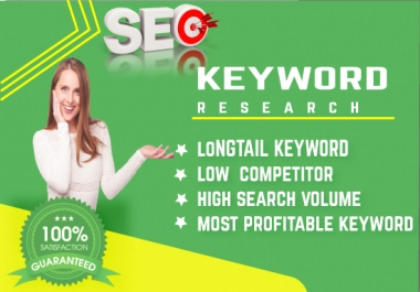 Best profitable SEO keyword research for your website