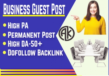I will do most profitable business guest post
