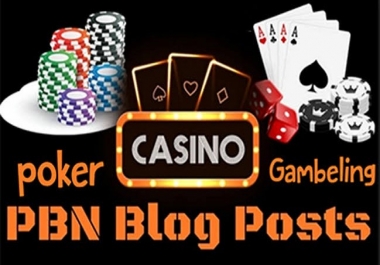 Exceptional 5000 poker/club/gambeling and so forth Sites DA 40+ PA 35+ PR 5+ Web 2.0 5000 PBN