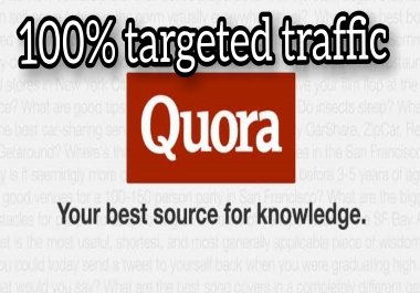 Targeted 20 Quora Answer with URL and Keyword