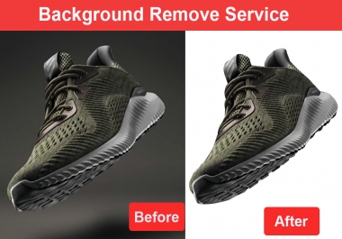 I will do background remove,  retouching,  resizing 5 images