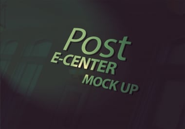 I Will do 3D Mock up of your Logo,  Text on 5 Different HD Picture