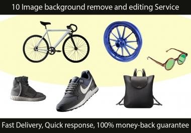 10 Image background remove and editing Service