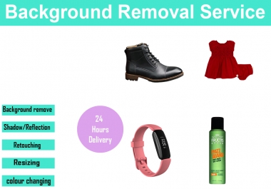 I will do any product background remove,  retouch,  photo editing 2 image