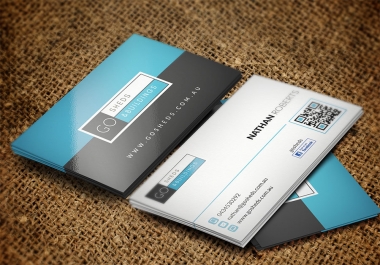 I will design professional minimalist and luxury business card