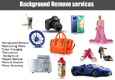 I will do photoshop editing remove background retouching resizing, color change, mockup, logo, etc