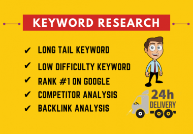 I will do 200 keyword research that actually rank