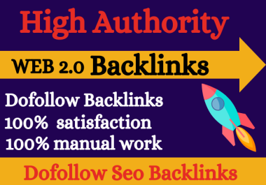 Build a Permanent 50 Web 2.0 Backlinks in High Authority