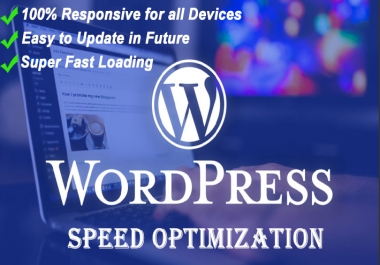I will increase wordpress website speed in 24hr